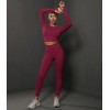 Безшовні жіночий фітнес комплект Crop top+Leggings model 16